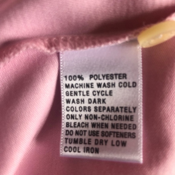 Greg Norman Pink Golf Polo Play Dry Shirt Large - Picture 7 of 7